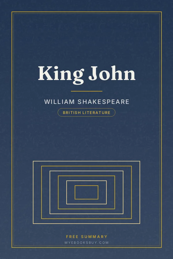 Cover of King John