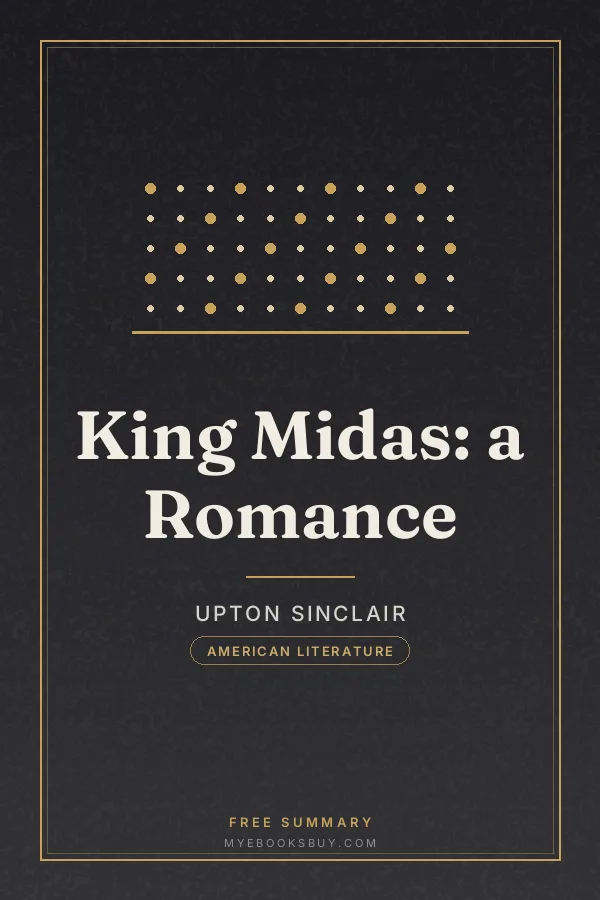 Cover of King Midas: a Romance