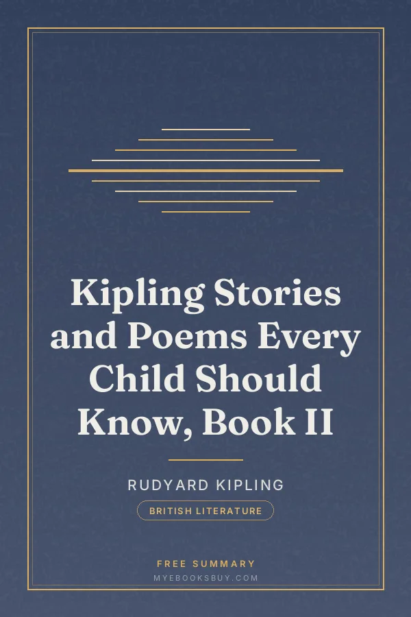 Cover of Kipling Stories and Poems Every Child Should Know, Book II