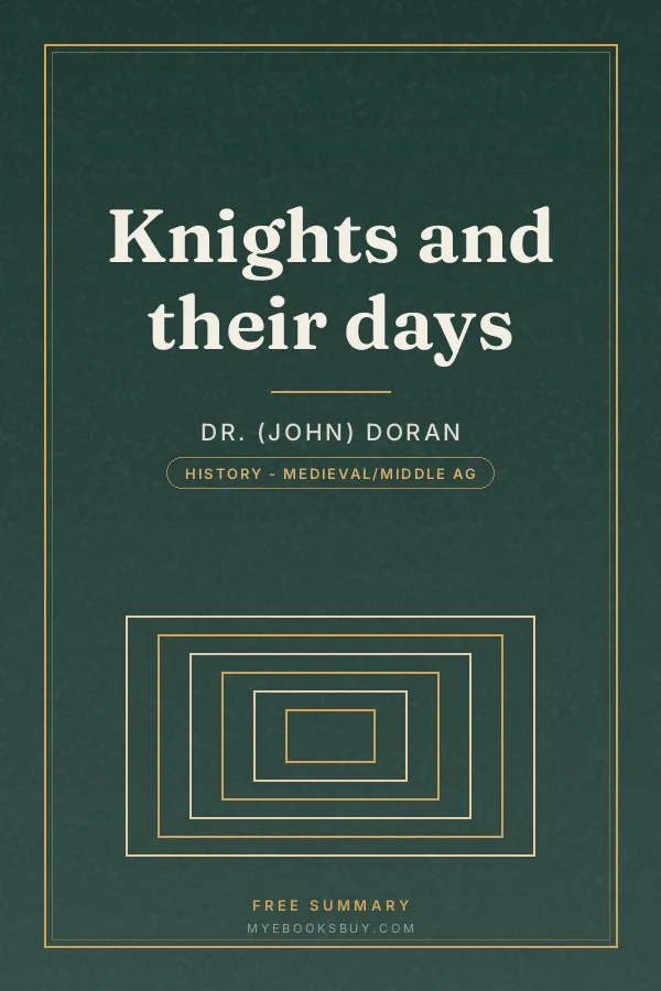Cover of Knights and their days