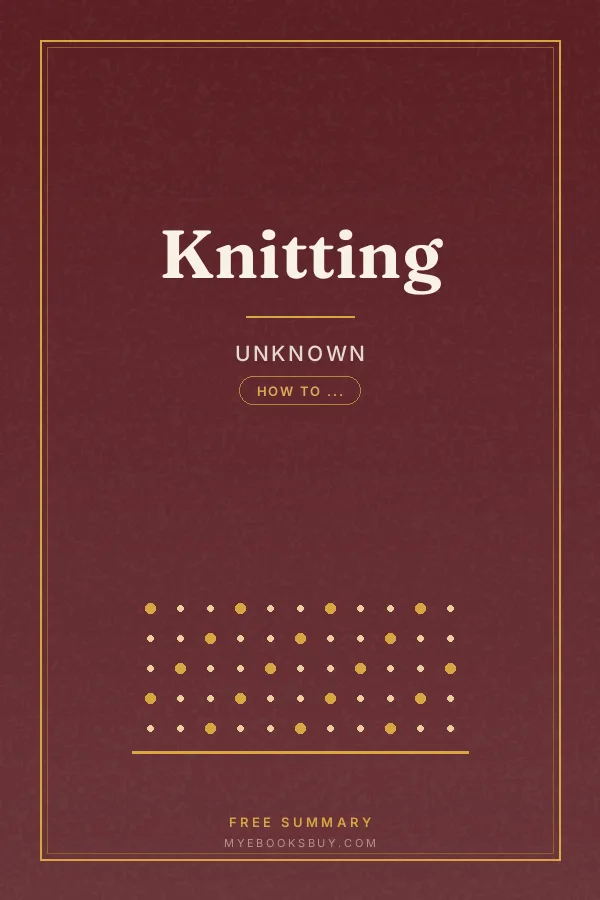 Cover of Knitting