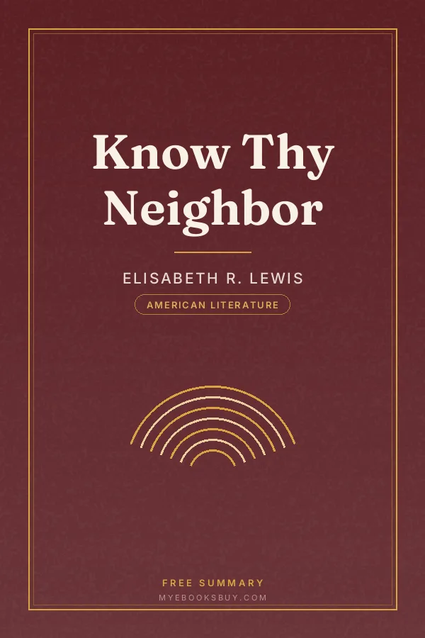 Cover of Know Thy Neighbor