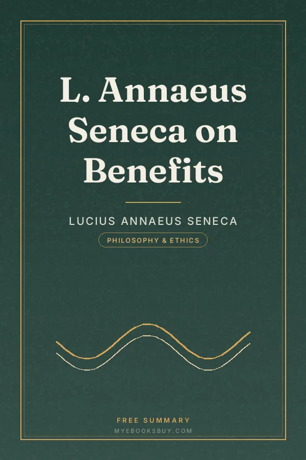Cover of L. Annaeus Seneca on Benefits