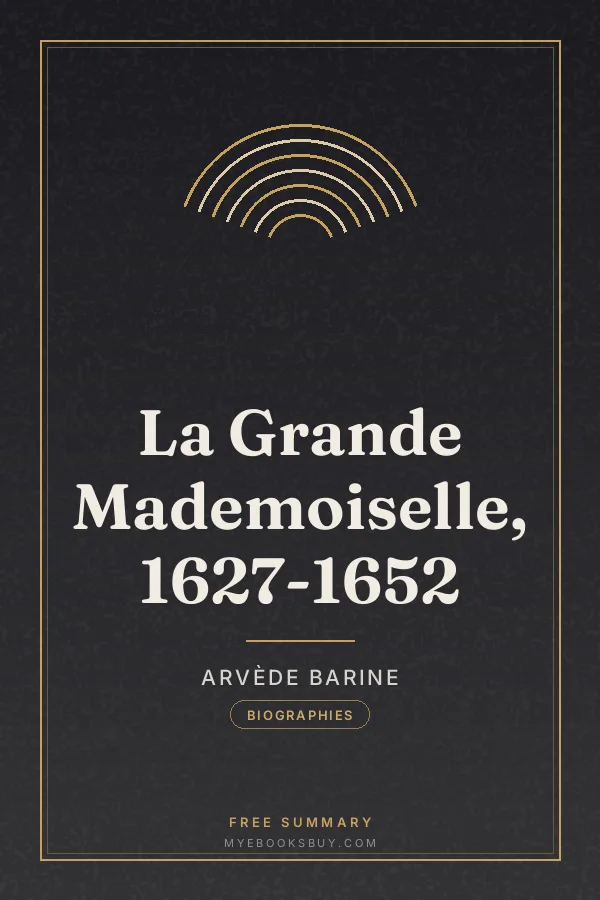 Cover of La Grande Mademoiselle, 1627-1652