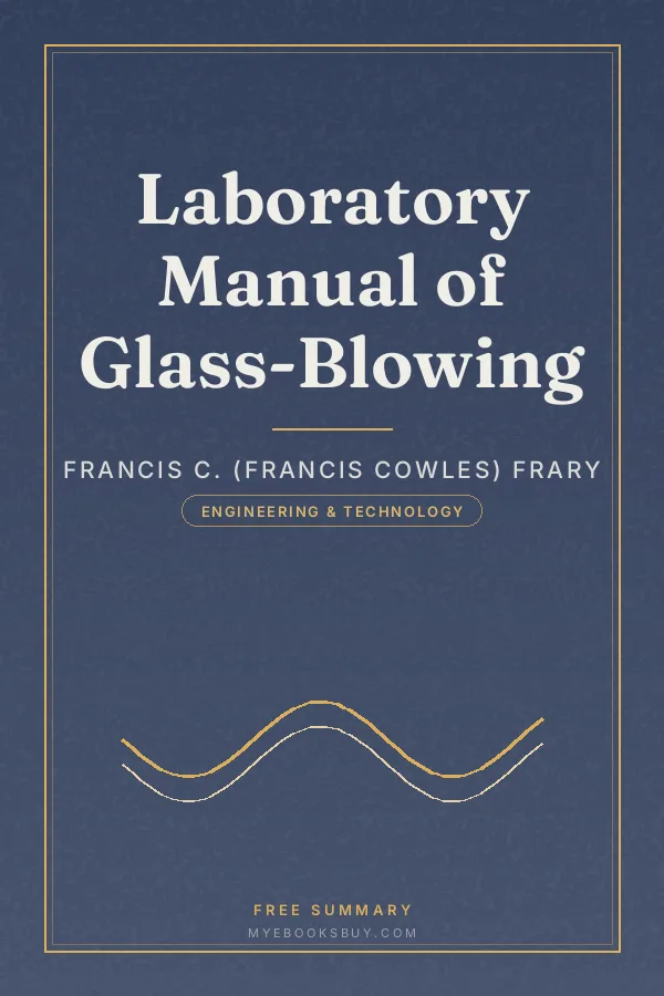 Cover of Laboratory Manual of Glass-Blowing