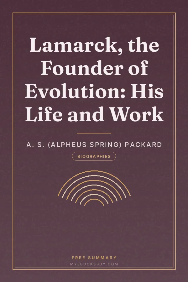 Cover of Lamarck, the Founder of Evolution: His Life and Work