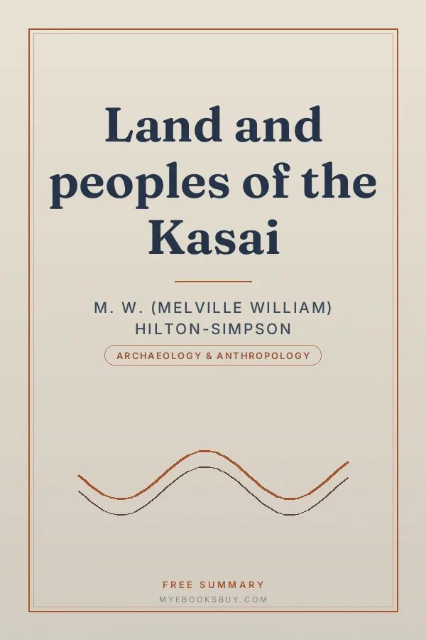 Cover of Land and peoples of the Kasai