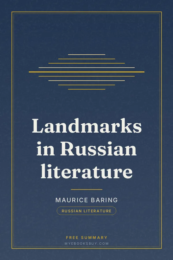 Cover of Landmarks in Russian literature