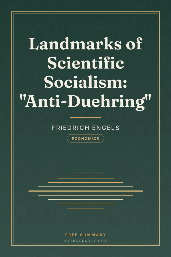 Cover of Landmarks of Scientific Socialism: "Anti-Duehring"