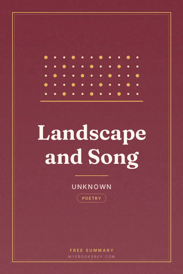 Cover of Landscape and Song