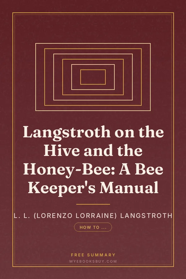 Cover of Langstroth on the Hive and the Honey-Bee: A Bee Keeper's Manual