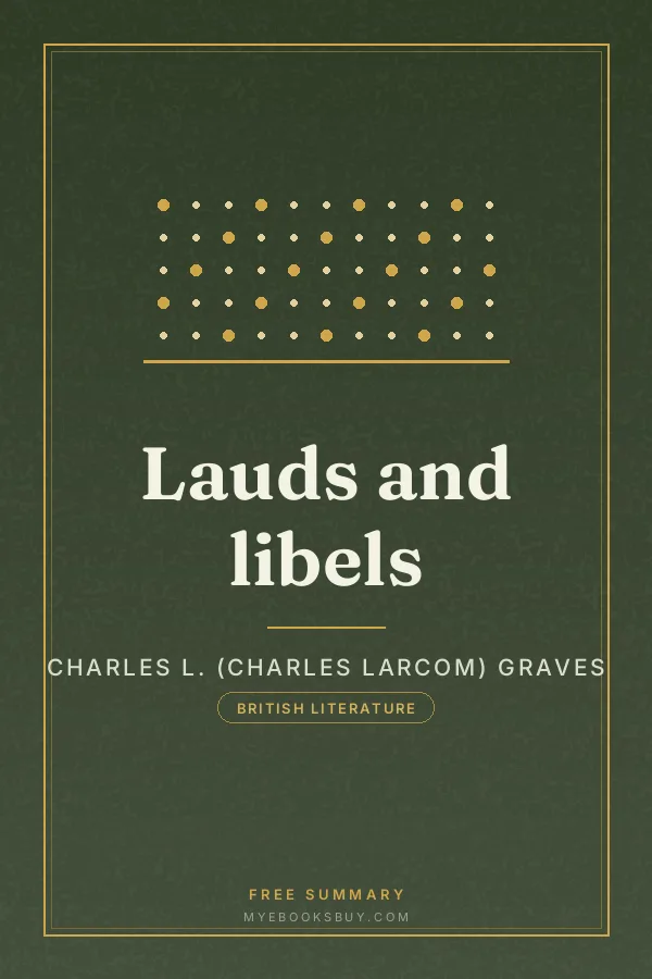 Cover of Lauds and libels