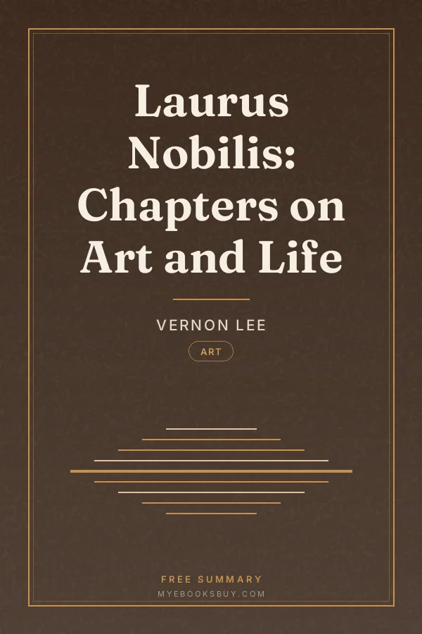Cover of Laurus Nobilis: Chapters on Art and Life