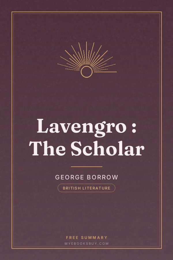 Cover of Lavengro : The Scholar