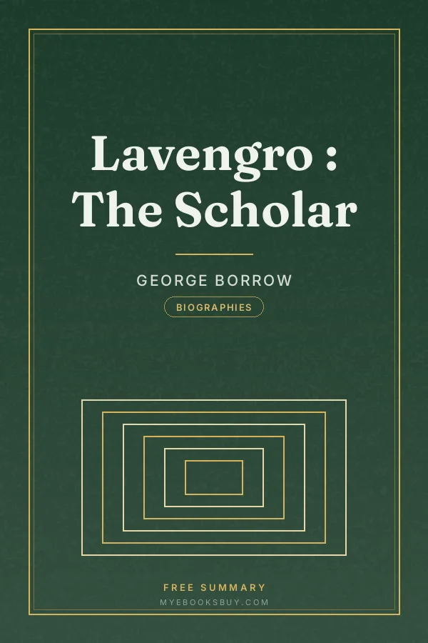 Cover of Lavengro : The Scholar