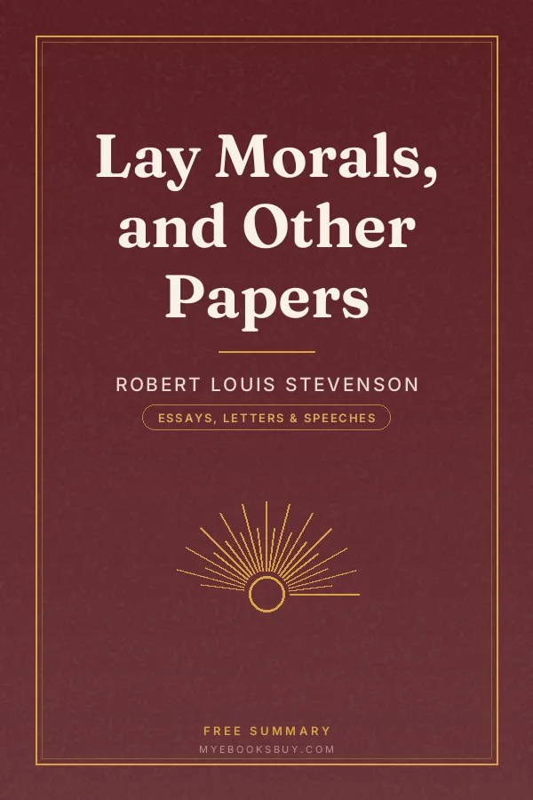 Cover of Lay Morals, and Other Papers