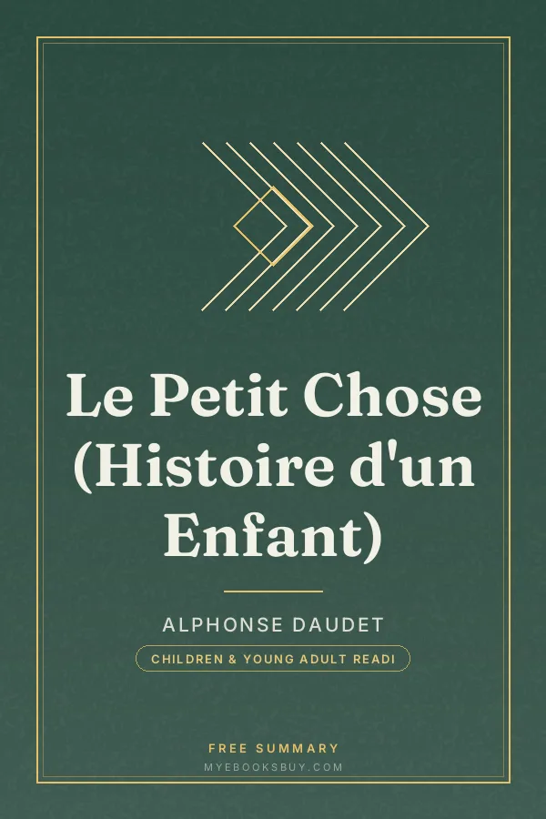 Cover of Le Petit Chose (Histoire d'un Enfant)