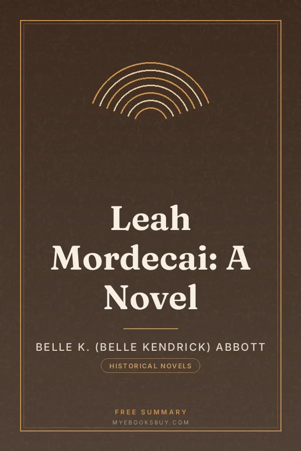 Cover of Leah Mordecai: A Novel