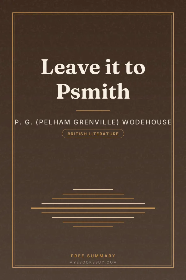 Cover of Leave it to Psmith