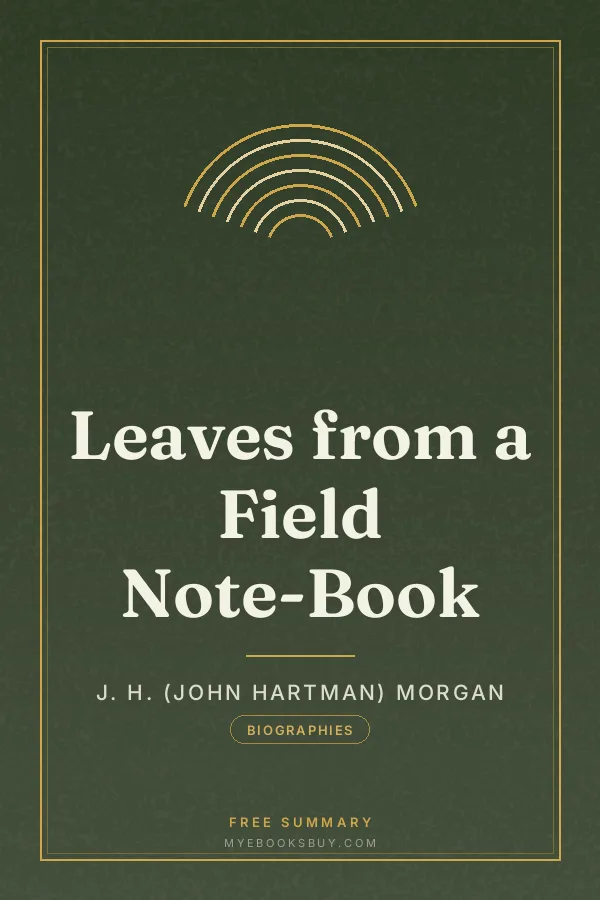Cover of Leaves from a Field Note-Book