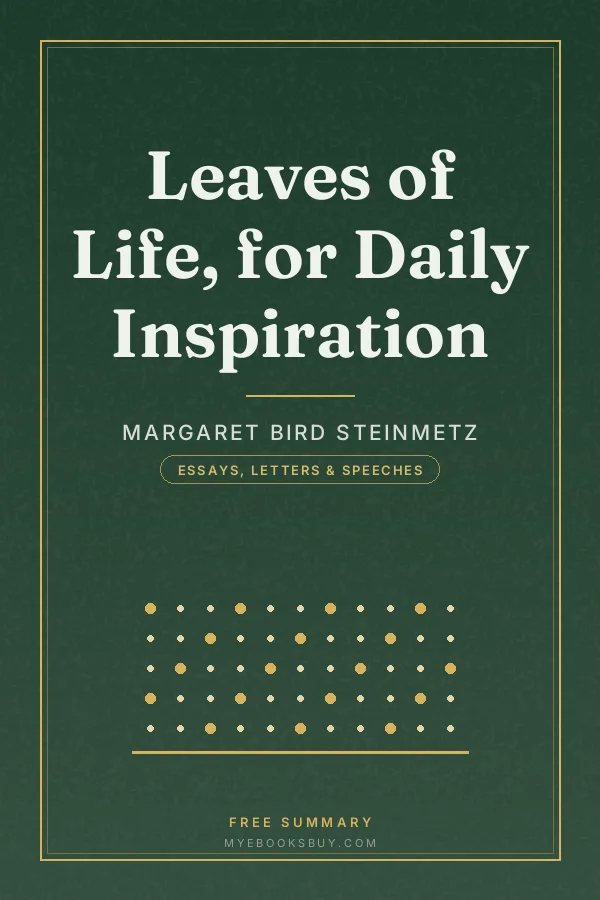 Cover of Leaves of Life, for Daily Inspiration