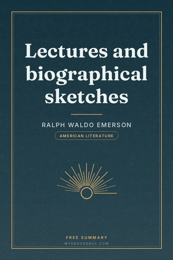 Cover of Lectures and biographical sketches