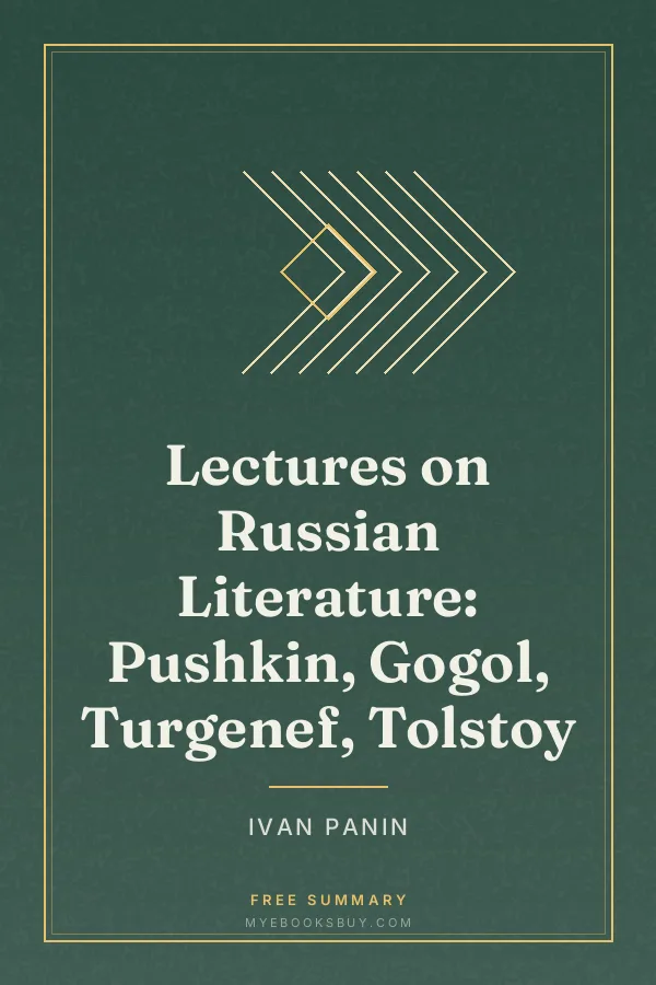 Cover of Lectures on Russian Literature: Pushkin, Gogol, Turgenef, Tolstoy