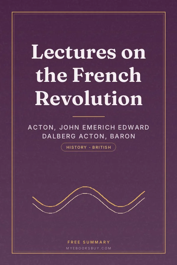 Cover of Lectures on the French Revolution