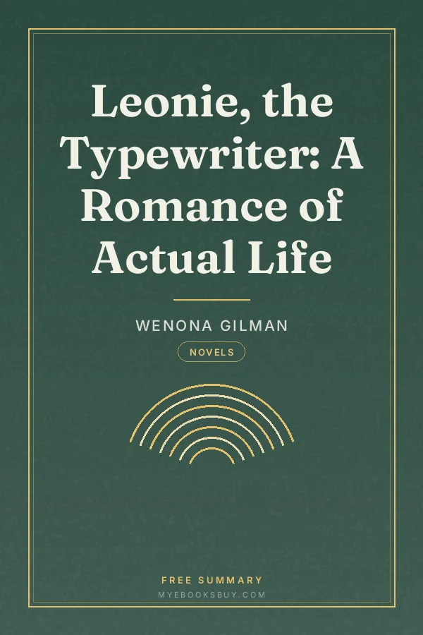 Cover of Leonie, the Typewriter: A Romance of Actual Life