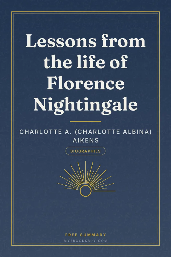 Cover of Lessons from the life of Florence Nightingale