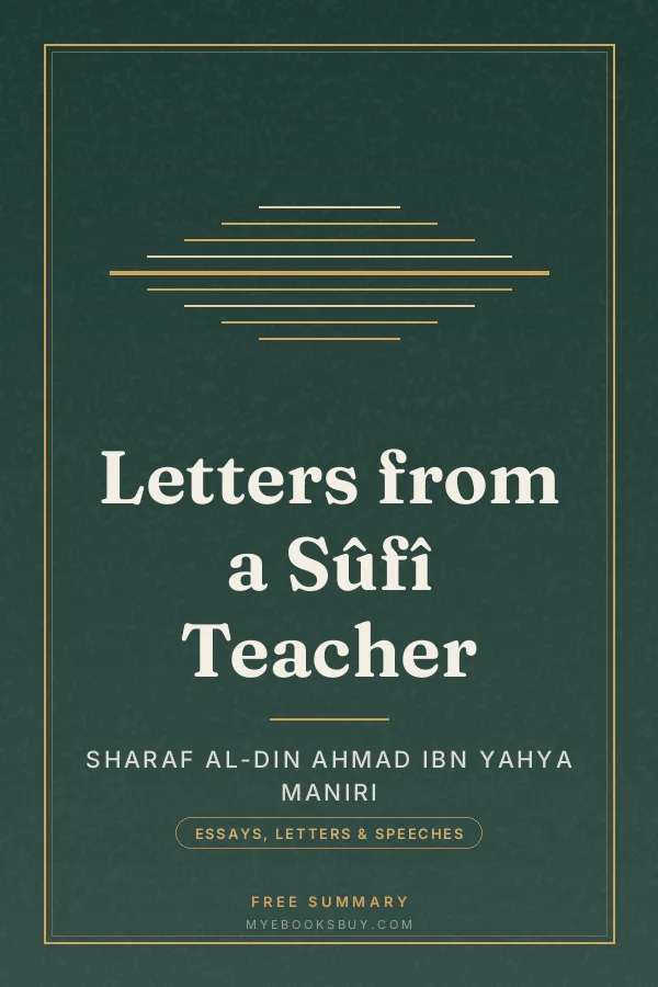 Cover of Letters from a Sûfî Teacher