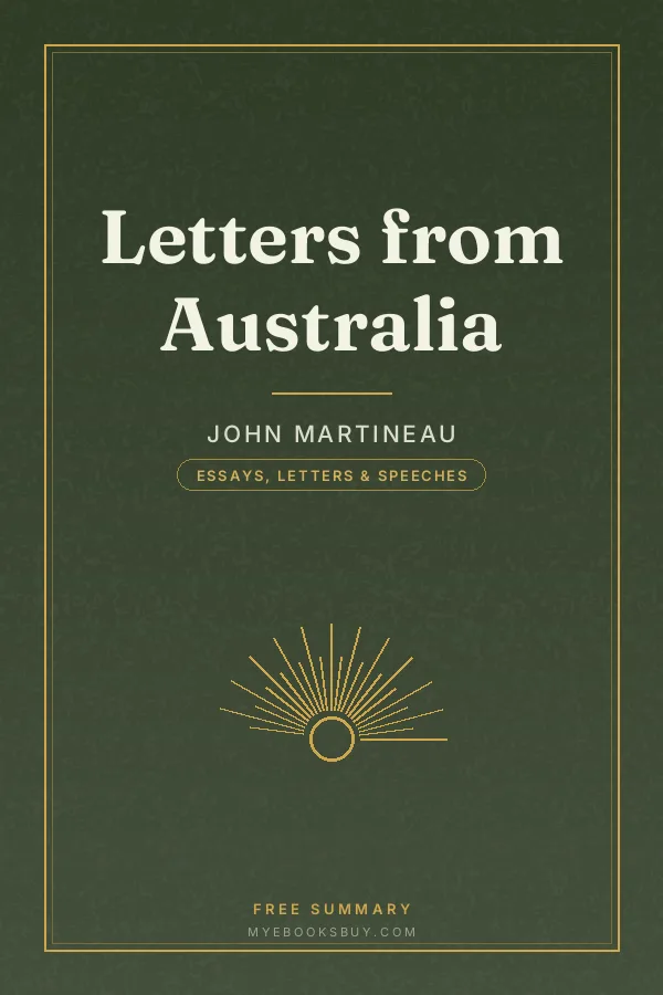 Cover of Letters from Australia