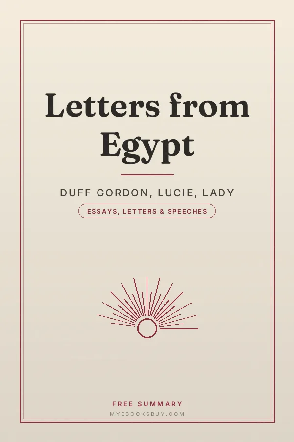 Cover of Letters from Egypt