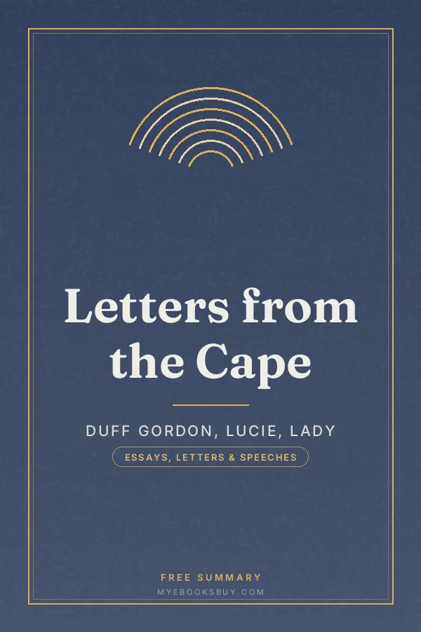 Cover of Letters from the Cape