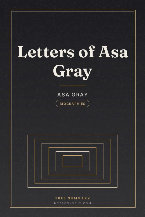 Cover of Letters of Asa Gray
