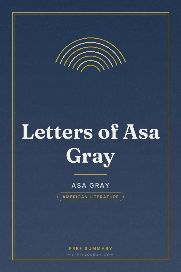 Cover of Letters of Asa Gray