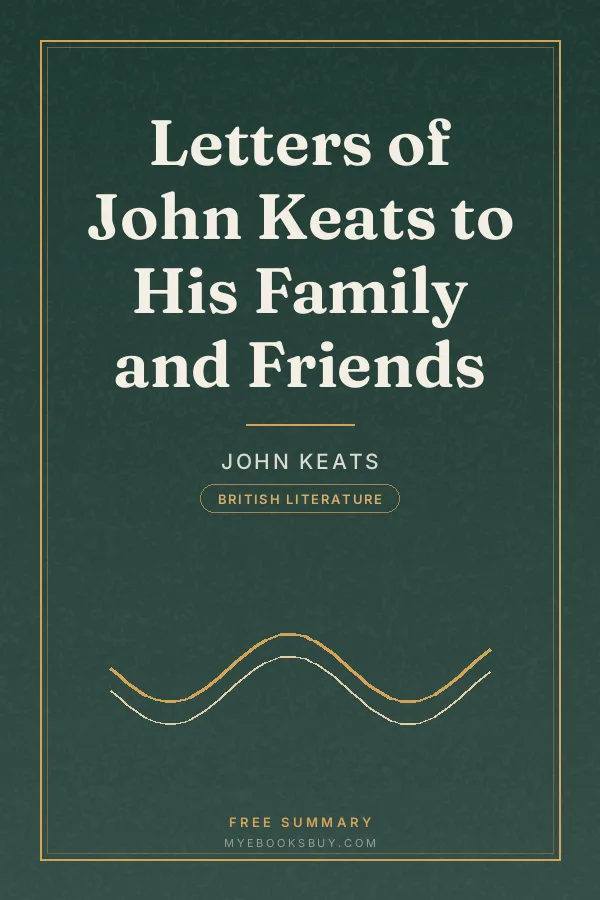 Cover of Letters of John Keats to His Family and Friends