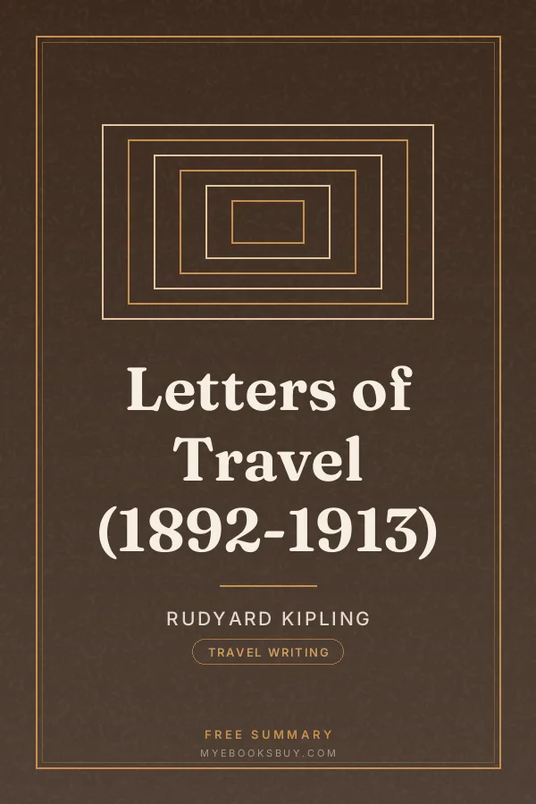 Cover of Letters of Travel (1892-1913)