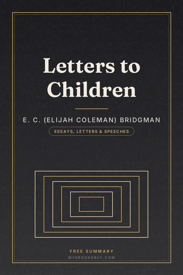 Cover of Letters to Children