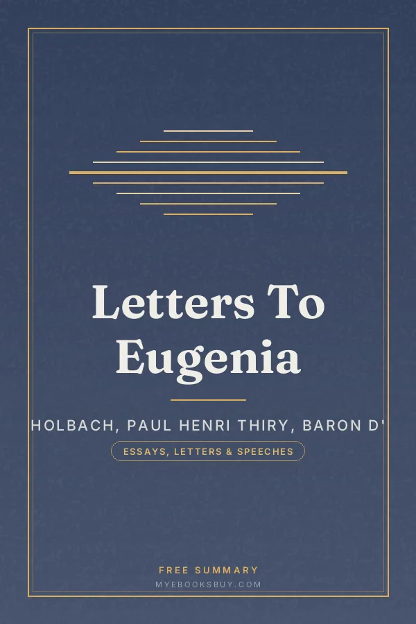 Cover of Letters To Eugenia