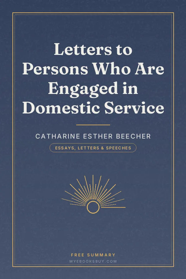 Cover of Letters to Persons Who Are Engaged in Domestic Service