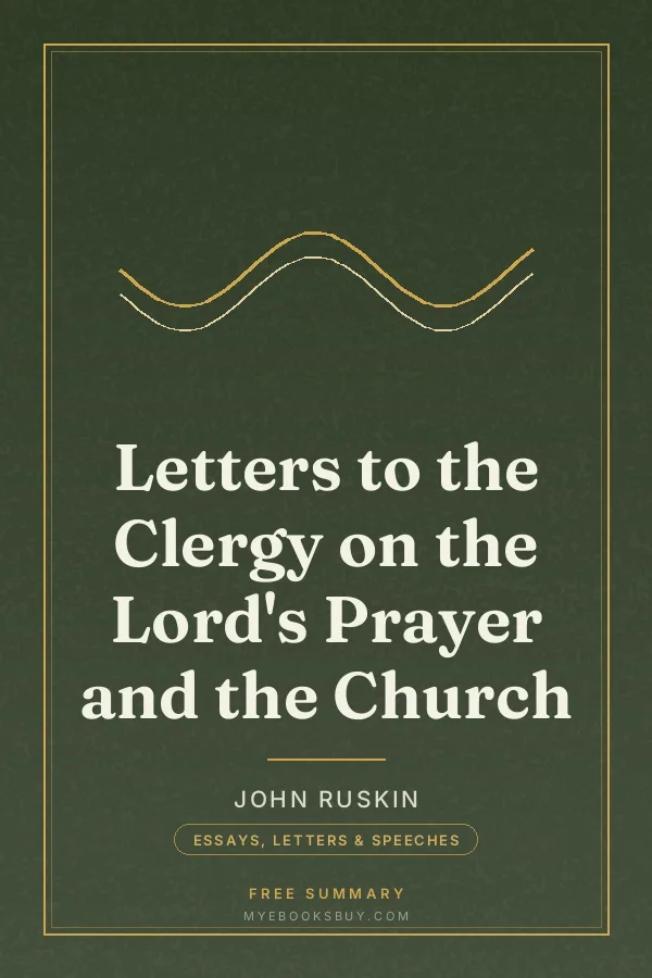 Cover of Letters to the Clergy on the Lord's Prayer and the Church
