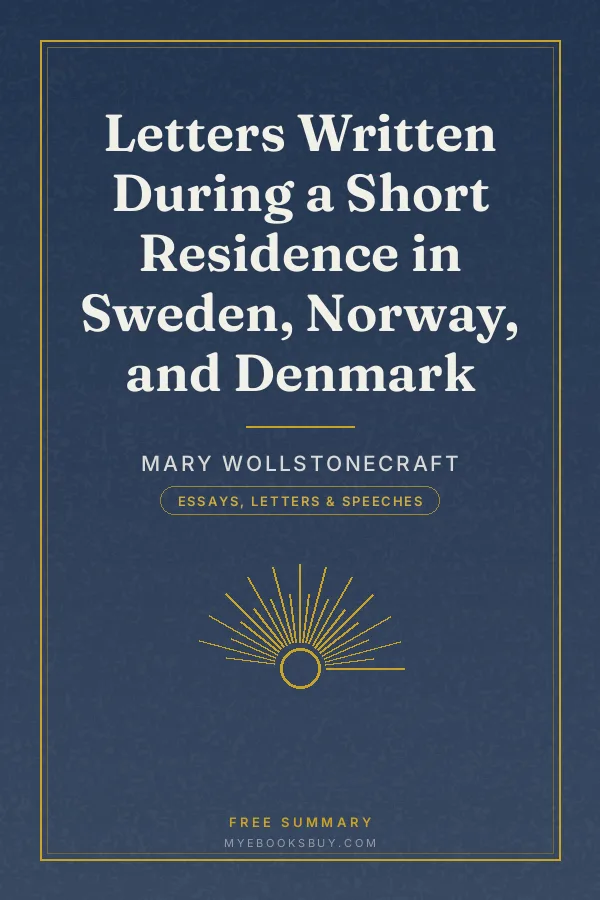 Cover of Letters Written During a Short Residence in Sweden, Norway, and Denmark
