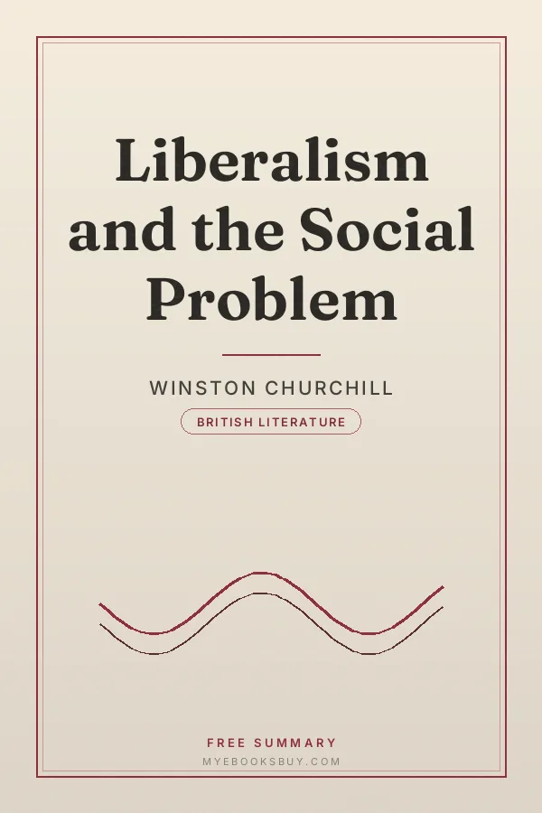 Cover of Liberalism and the Social Problem