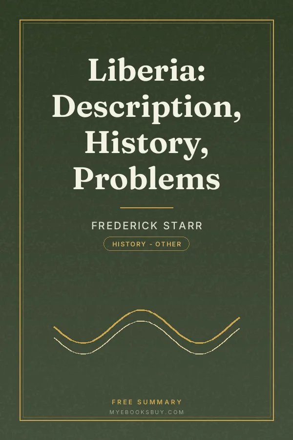 Cover of Liberia: Description, History, Problems