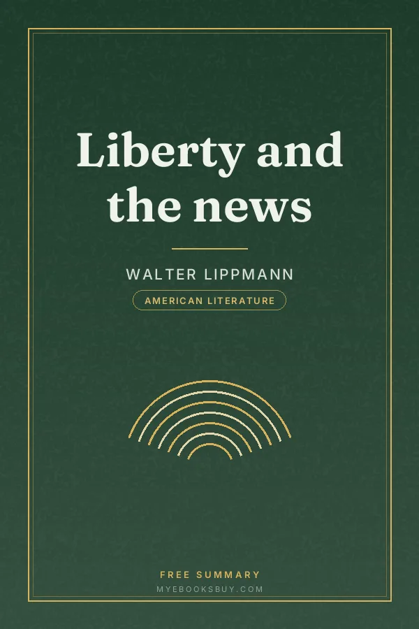Cover of Liberty and the news