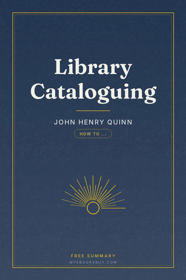 Cover of Library Cataloguing