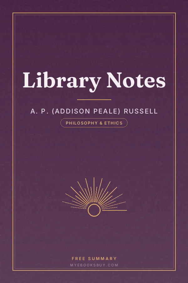 Cover of Library Notes
