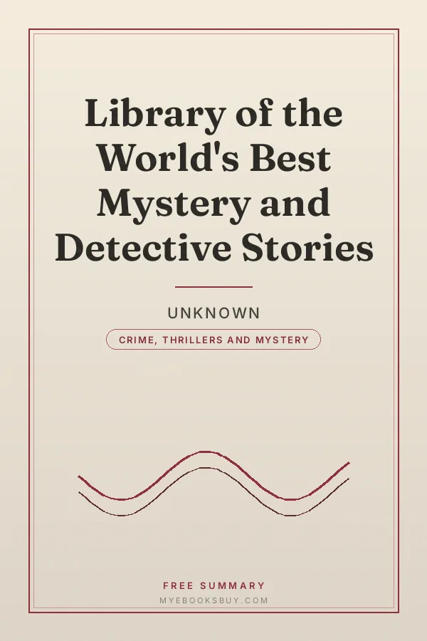 Cover of Library of the World's Best Mystery and Detective Stories