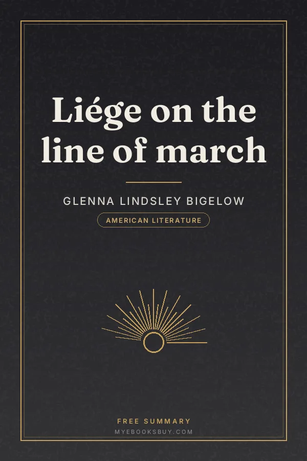 Cover of Liége on the line of march